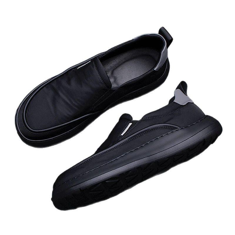 Summer Lightweight Men Canvas Shoes Fashion Breathable Platform Casual Sneakers Outdoor Comfortable Flats Walking Footwear 39-46