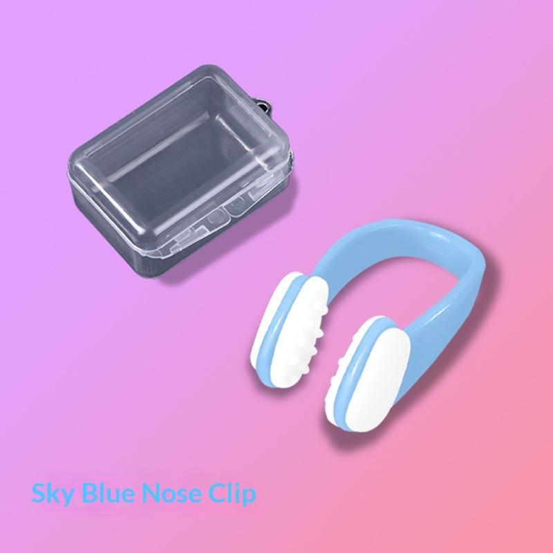 Swimming Nose Clips Odorless Silicone Waterproof Non-Slip Nose Plugs for Adult Kids Pool Snorkeling Diving