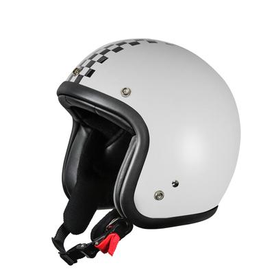 Bike Parts Center Helmet Small Jet Type B One Size White/Black