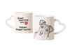 Parson Russell Terrier - Cup with a Dog, Adorable Cup with a Heart-shaped Handle, Universal Gift from the Brand