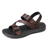 Sandalen Herren neue Sommer Deodorant Strandschuhe Herren Casual Fahren Weichsohle Rutschfest Kühl Pantoletten Atmungsaktiv Große Größe 47