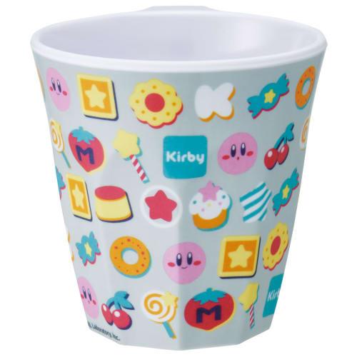 Skater 300ml Melamine Tumbler with Handle, Kirby of the Stars, Kirby and Sweets MTH3