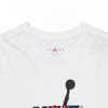 Air Jordan Jumpman Logo Print Knit Sports Crew Neck Short Sleeve T-Shirt Men Tops White DH9493-100