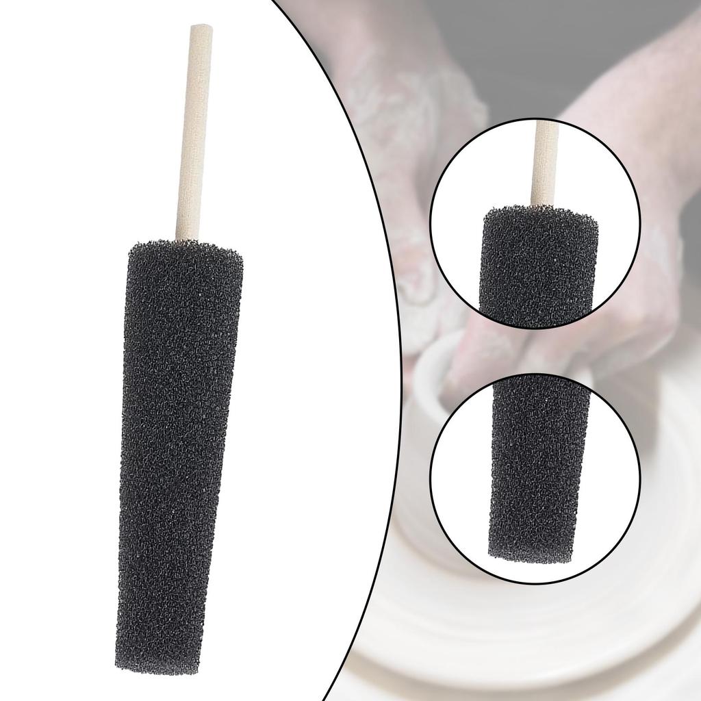 Clay Pottery Sponge Clay Sculpture Making Artist Carving and Shaping Supplies Pottery Trimming Tool Ceramic Throwing Stick