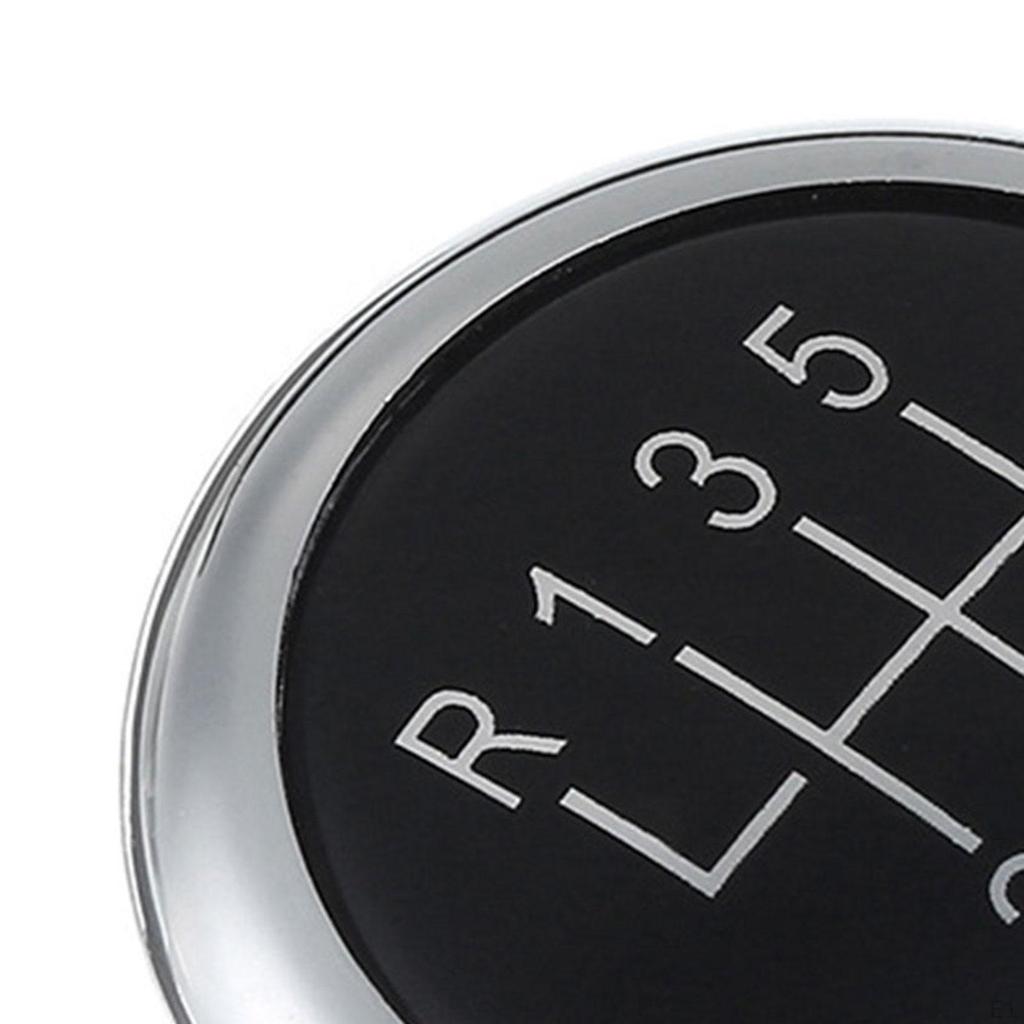 6 Speed Gear Shift Knob Lever Cover Easy to Install Replacement Accessory, Interior ,Durable, Auto