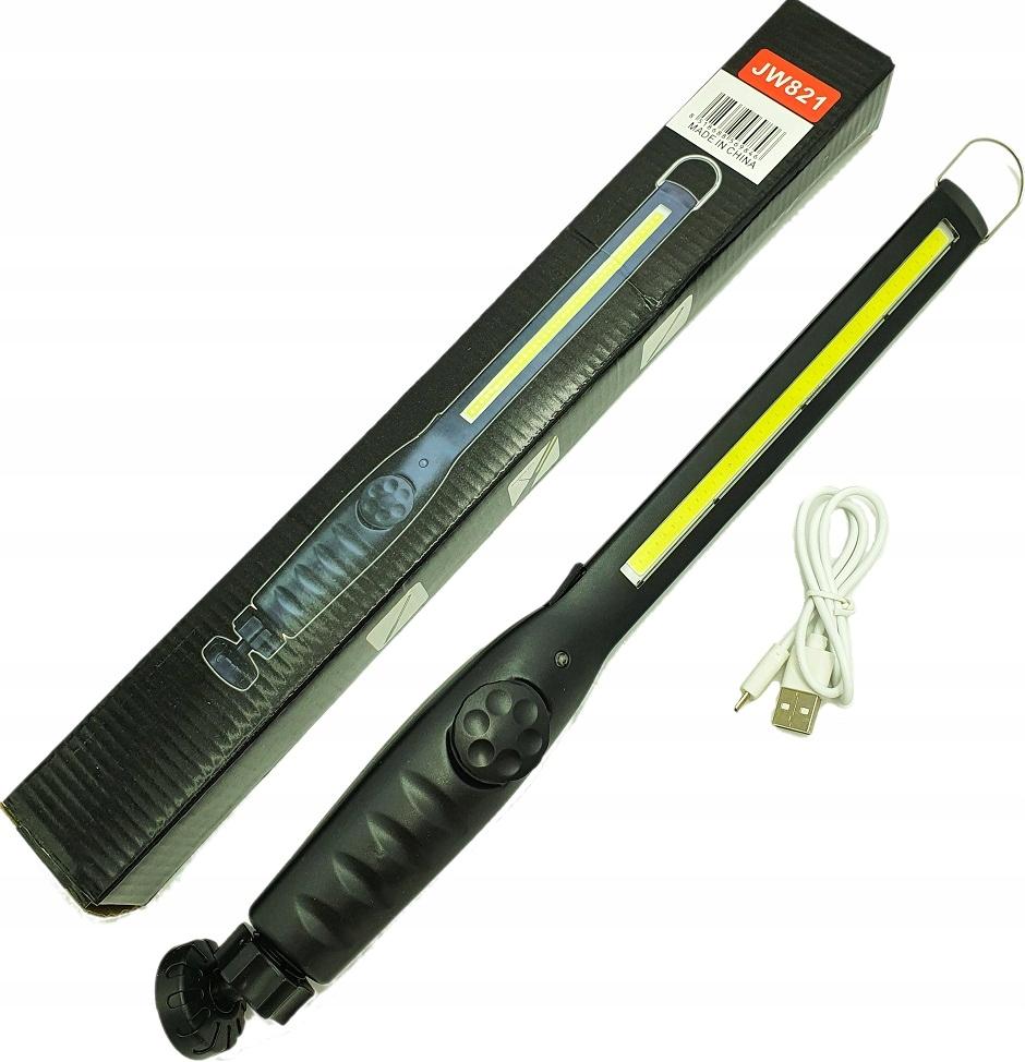 Large FLASHLIGHT INSPECTION LAMP WORKSHOP RECHARGEABLE USB MAGNET