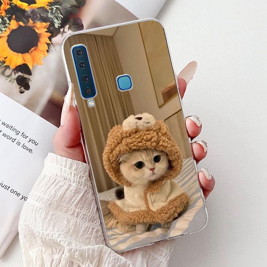 For Samsung Galaxy A9 2018 Case SM-A920F Cool Design Fashion Painted Cover Soft Silm Phone Case For Samsung A7 2018 A750F Fundas