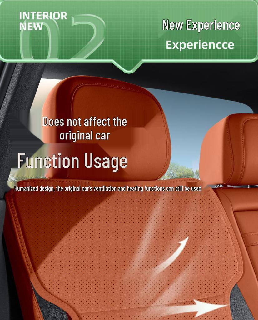 Leapmotor C10/B01/C11/C16 All-Season Breathable Leather Seat Cushion Cover