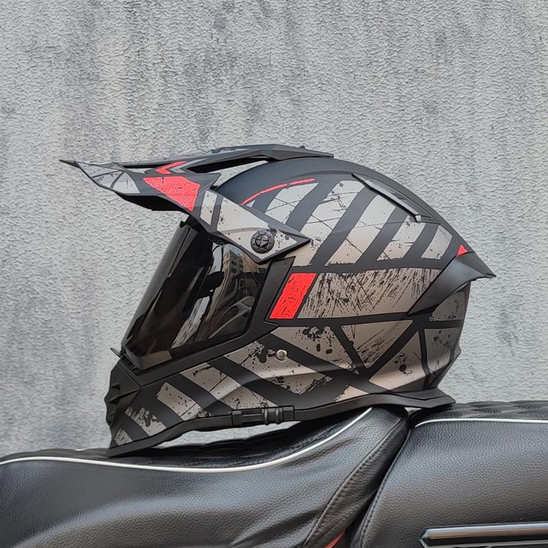 Casca Motocicletă ATV Dirt Bike Downhill Cross Capacete Da Motocicleta Cascos Motocross Off Road Cască Cu vizieră