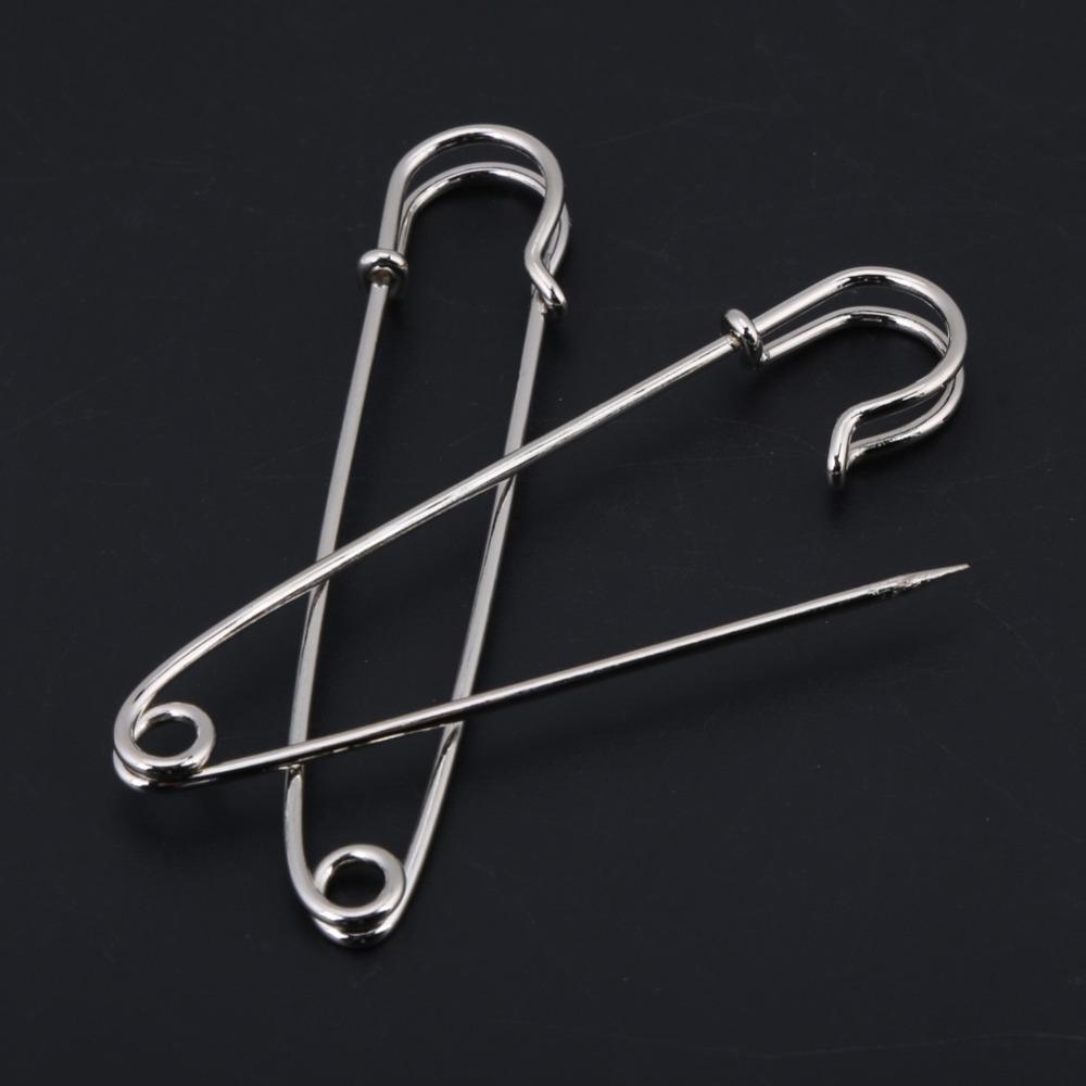 50pcs 3 Inch Large Safety Pins Silver Heavy Duty Safety Pins Craft Pin Safety Pins  DIY Crafts