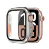 Cambia con Custodia per Orologio PC Integrata in Vetro Temperato Ultra 49mm per Apple Watch Serie 6/5/4/SE 44mm, Copertura Anti-Caduta Completamente Avvolgente, Solo Custodia