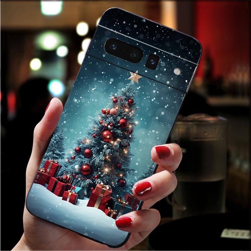 

Merry Christmas Tree Carcasa Funda Phone Case For Google Pixel 10 9 Pro XL 9A 8 7 6 Pro Pixel 8A 7A 6A Pixel 8 7 6 5 Case Google Pixel 8