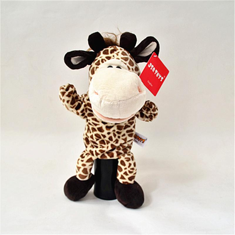 Animal Hand Puppet Plush Toy for Parent-Child Interaction - Storytelling Glove Doll with Movable Mouth