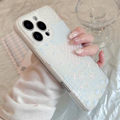 Kreative Hülle mit gepressten Blumen für iPhone 17 iPhone 17 Pro Max