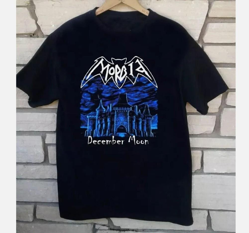 

Рідкісна футболка Morbid Band December Moon Для фанатів Повний розмір від S до 5XL Унісекс футболка XXL