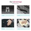 Under-Bed Foldable Shoe Storage Box, Portable, Large Capacity, Thickened Non-Woven Fabric for Home.