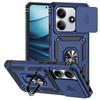 Capa For Xiaomi Redmi Note 14 5G Case Armor Slide Camera Lens Protector Back Cover for Redmy Note14 Shockproof Ring Stand Funda