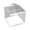 4-inch Transparent Cake Box with Handle