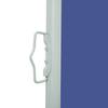 Side Awning Extendable 600 x 160 cm Blue