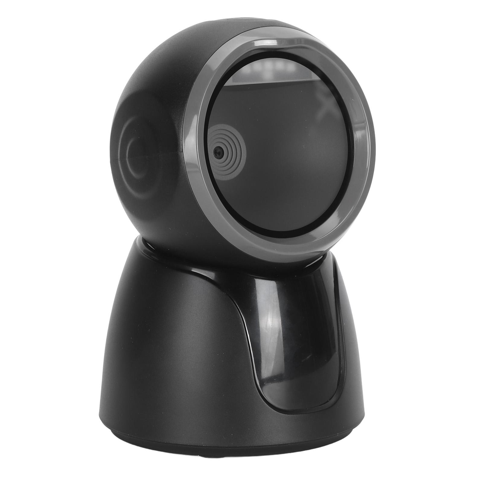 

1D 2D QR настольный сканер штрих-кодов беспроводной Bluetooth 2.4G проводной USB всенаправленный Handfree