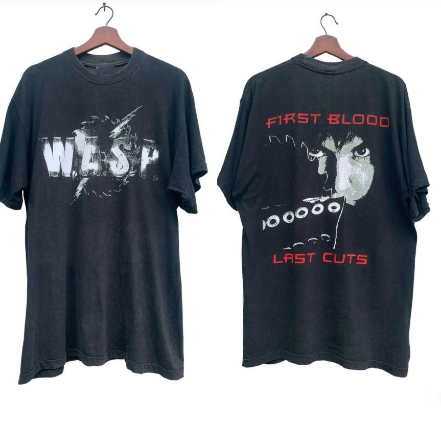 VTG W.A.S.P BAND Unisex T-Shirt All Size S-2345XL ZA612