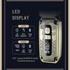 Men's Professional Hair Clipper IPX6 Waterproof and Rust-proof Metal Set Electric Shaver Rechargeable Long-lasting Lithium Battery Oily Hair Clipper