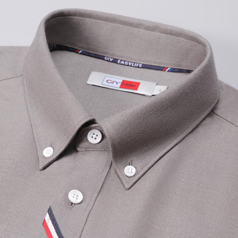 Goldlion GY Men's Wool Blend Long Sleeve Shirt