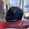 Motorcycle helmet full helmet men and women winter warm safety four seasons knight electric vehicle locomotive full