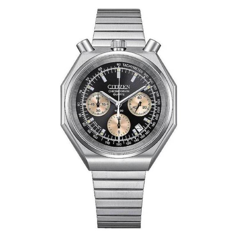 

CITIZEN 50 meters waterproof Quartz 38mm unisex black dial AN3700-54E чорний