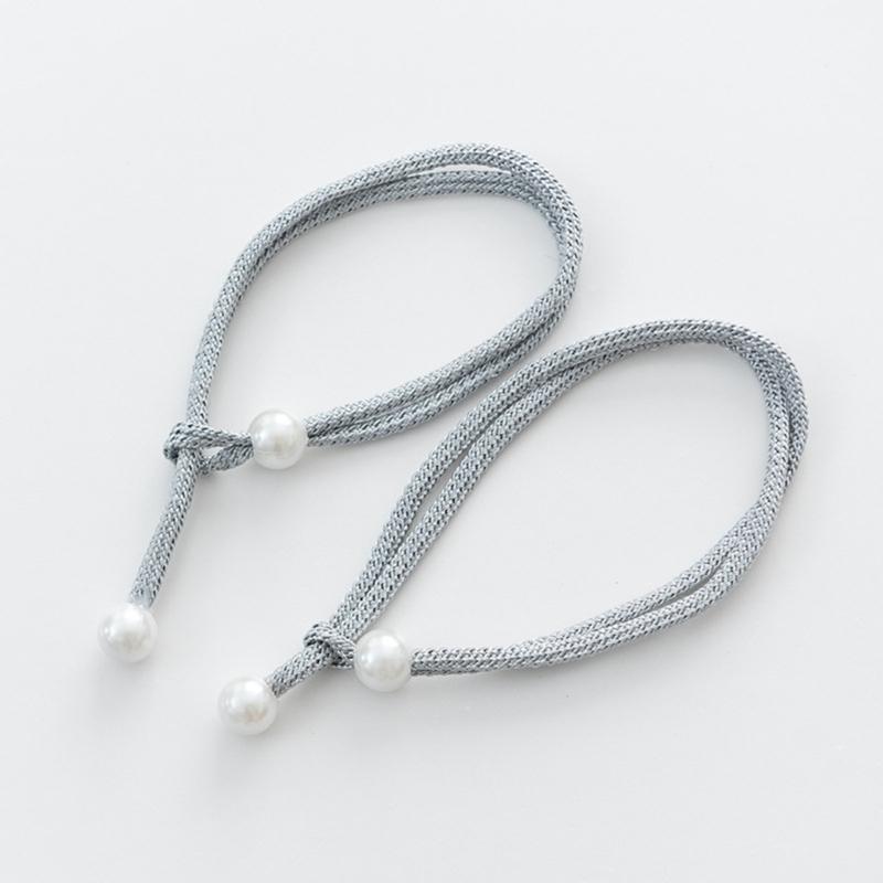 Bead Curtain Holders Woven Curtain Tapes Tiebacks with Drawstring  Decorative Curtain Holder for Home Window Decorations