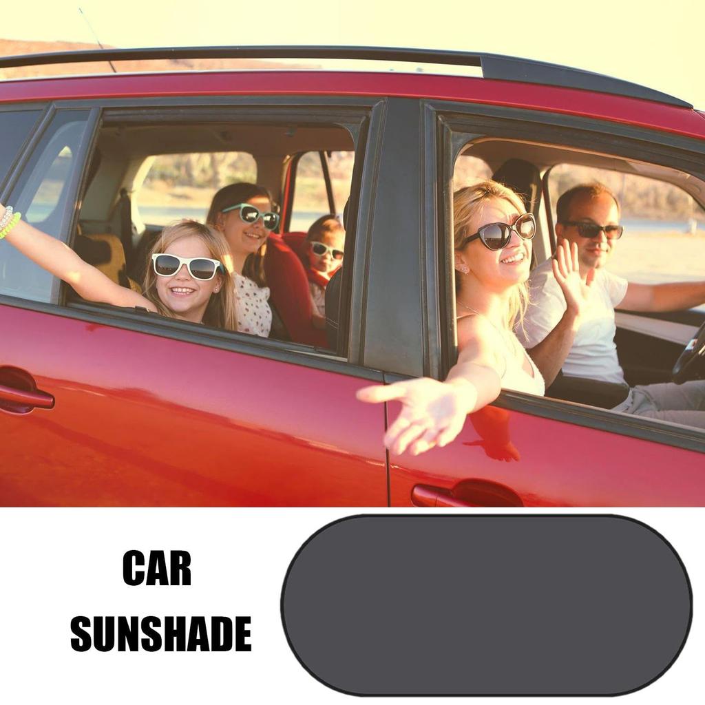 Mechesa Mesh Sun Shade for Car, Car Window Shade - Glare Shield UV Protection