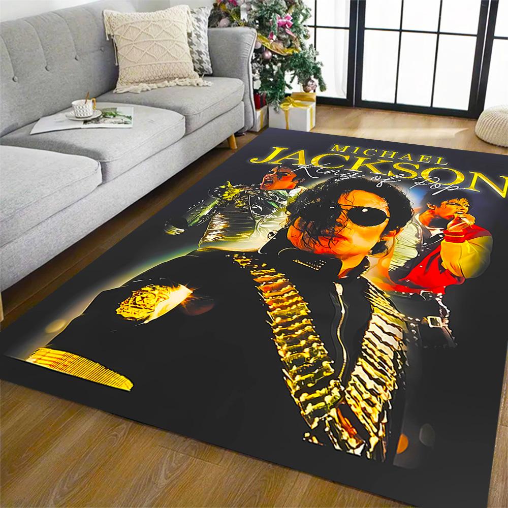 Michael Jackson Dangerous Tour Carpet Suitable for Foyer Balcony Hallway Game Room Anti-slip Rug Decorate Offices Spiritual Gift