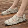 Fashion Summer Men Leisure Outdoor High-quality Breathable Sandals Outdoor Men Soft Sole Sandals for Men Beach Shoes Comfort  Fashion