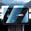 Tesla Model 3 Highland Model Y Juniper 2025 Arka Orta Konsol Dokunmatik Ekran Koruyucu Temperli Cam Film