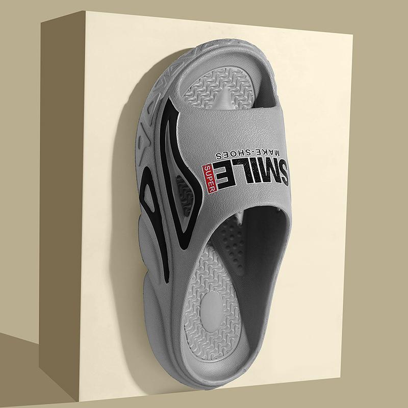 

Горячая Распродажа Сандалии для Мужчин Летние Мужские Тапочки Пляжные Легкие Удобные Нескользящие Мужские Тапочки Повседневная Модная Мужская Обувь 44-45 серый