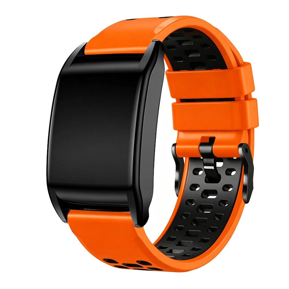Stilvolles Silikon-Ersatzarmband für WHOOP 5.0 und Whoop 5.0MG Tracker Flexibles atmungsaktives verstellbares Armband Mehrere Farben