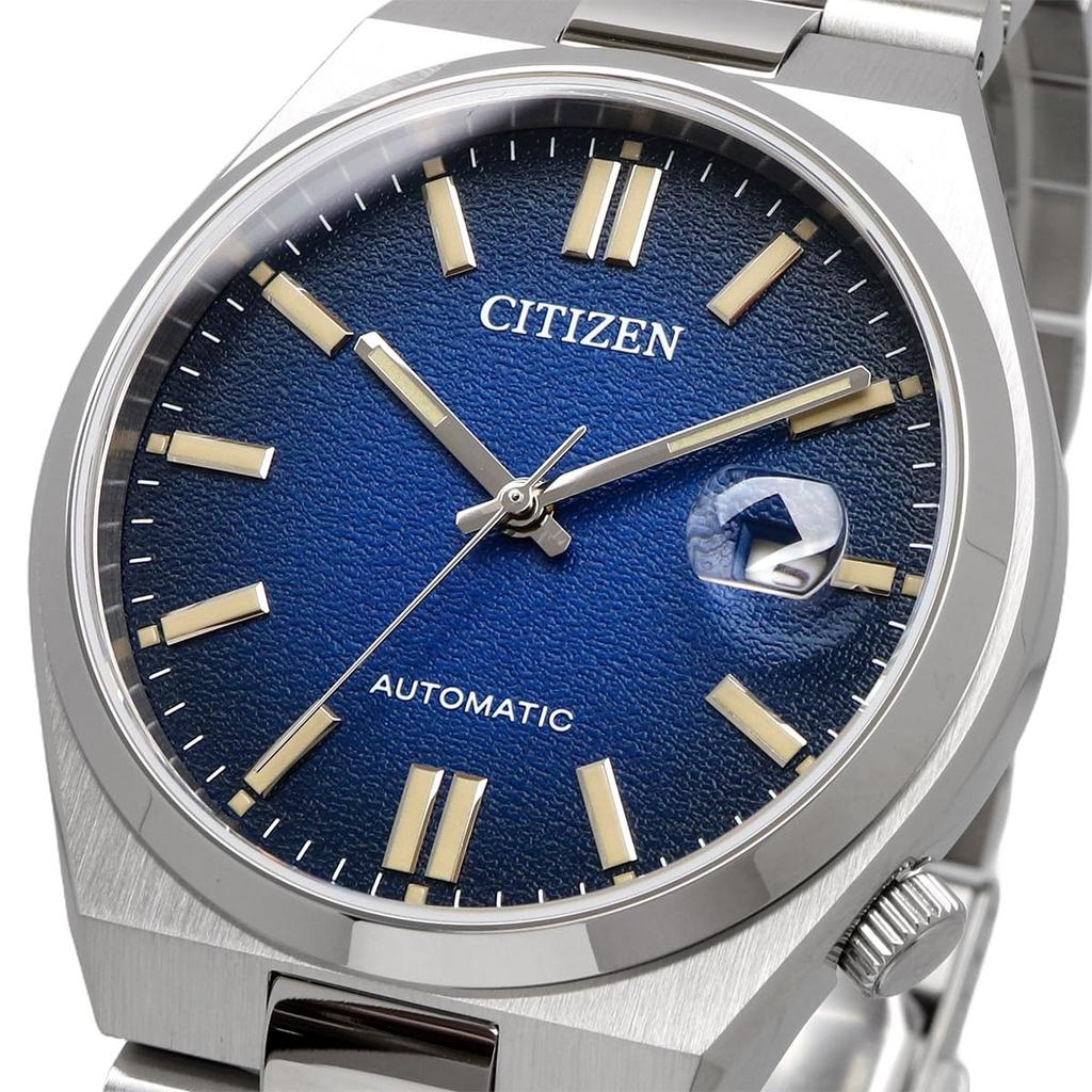 Citizen TSUYOSA Collection Automatic Men's Wristwatch NJ0151-88L Sapphire Glass Blue Gradient Silver