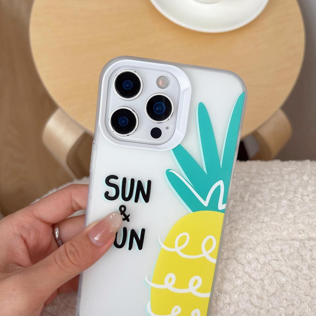 Summer Fruit Phone Case for iPhone 16 Pro Max, Compatible with iPhone 15, 14, 13: Trendy Design