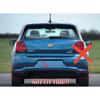 Rear Bumper Diffuser Lip For Volkswagen Polo MK5 6R 2009-2014 Splitters Spoiler Chassis Protector Body Kit Tuning  Accessories