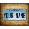 Personalized Kansas Tin Sign Home Wall Decor Metal Plate Art