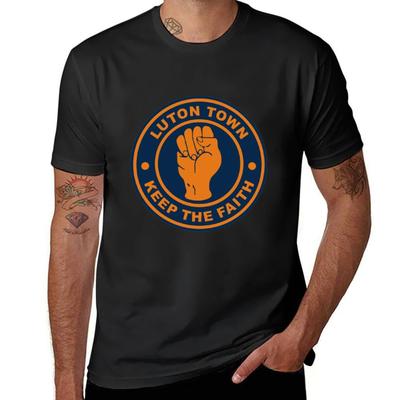 Luton Town keep the faith T-shirt douane schattige tops anime heren t-shirts casual stijlvol