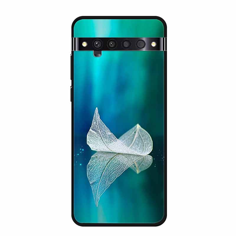Für TCL 10 Pro Hüllen Weiches TPU Silikon Katze Löwe Rückseitenhüllen für TCL 10 Pro T799B T799H Cover Stoßfest Funda Capa TCL10Pro 6,47"