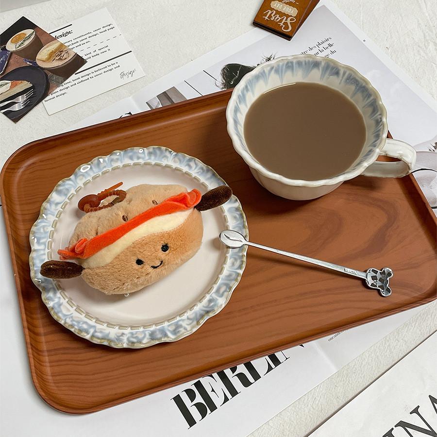 Egg Tarts Puffs Pancakes And Bagels Plush Pendants With Short Plush Filling For Kids And Adults