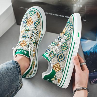 Scarpe da Uomo in Tela Sneakers con Suola Spessa Scarpe Casual con Plateau Scarpe da Passeggio da Uomo per Esterno Zapatillas Hombre