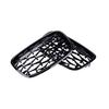 Compatible Silver Grille for 07-14 BMW X5/X6 E70 E71 Starry Sky Edition.