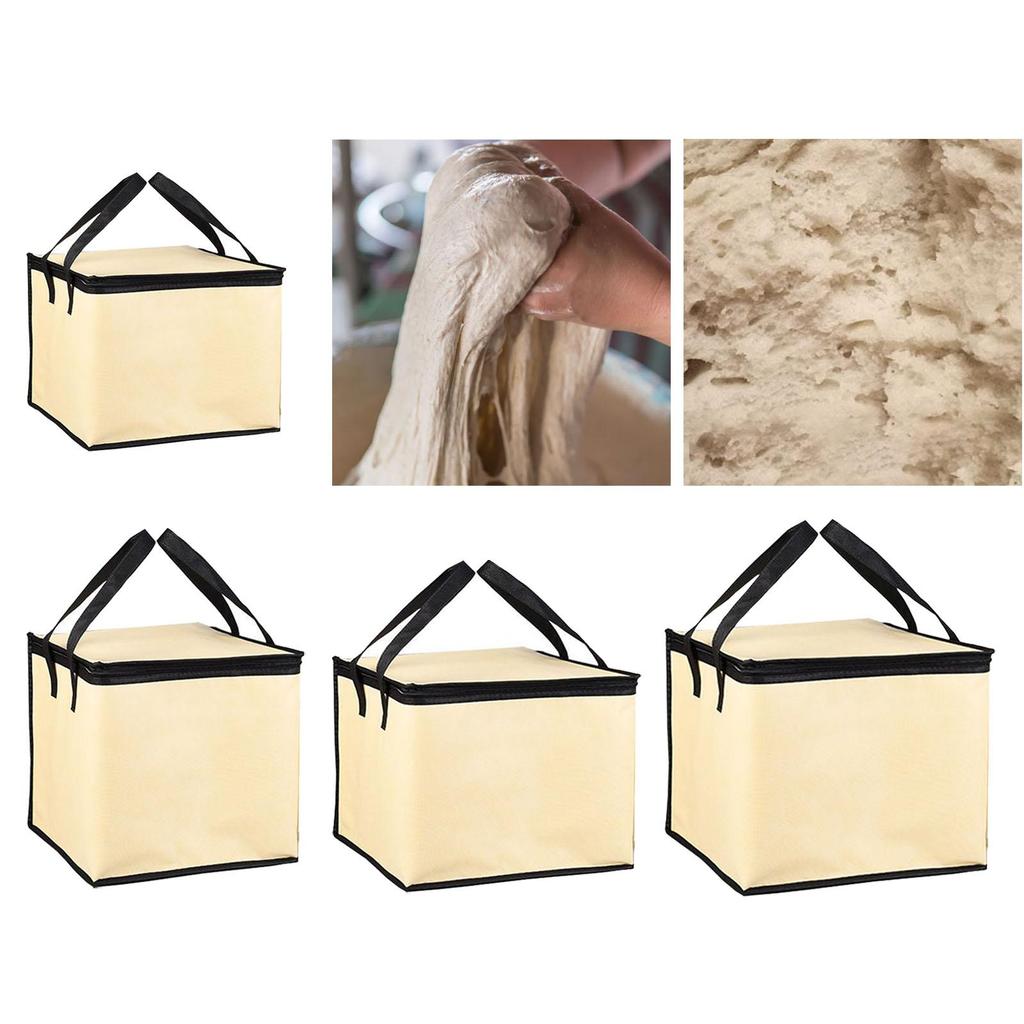 Sourdough-proof containers for the preparation of bread and pizza