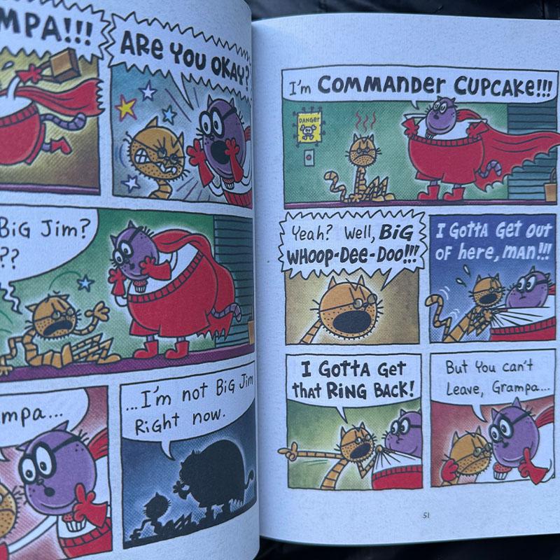 5 bøker/sett Hundemann Detektivhundens eventyr Innbundet Ny utgave Sett Bilde Engelske bøker Tegneserie