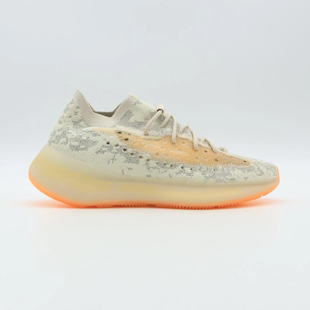 GY2649 adidas Yeezy Boost 380 Yecoraite Reflective Beige Cream Orange (Men's)