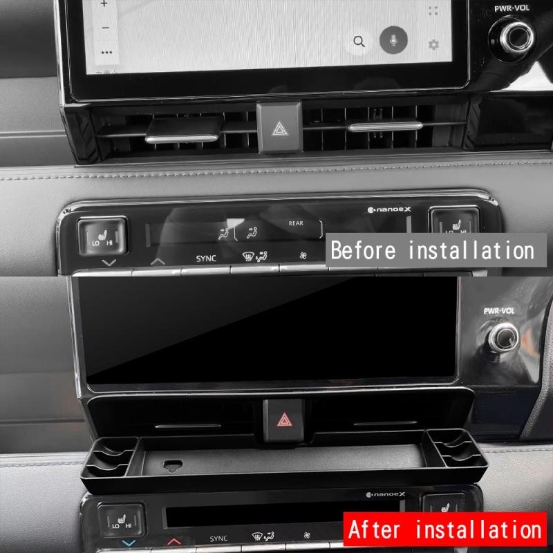 For Toyota Voxy Noah 90 Series   Interior Central control air conditions outlet AC vent tray water cup holder cover