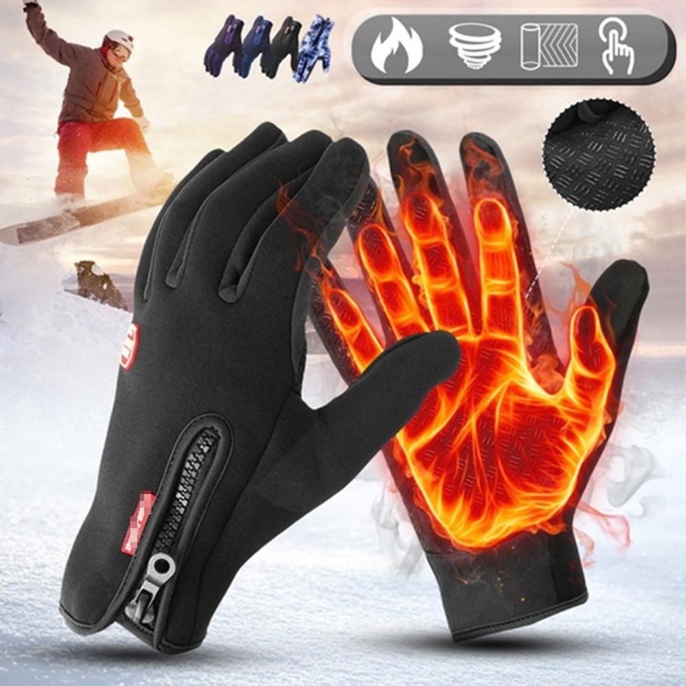 Guanti Invernali YESWEL Uomo/donna – Termici, Impermeabili, Touch Screen, Antivento, Antiscivolo – Taglie M, L, XL